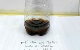 Rượu giả gây ngộ độc 7 người ở Hải Phòng, 1 người tử vong