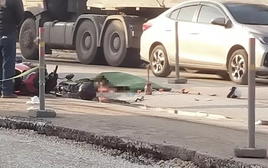 Va chạm xe đầu kéo, hai bà cháu tử vong