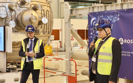 Nga giao thiết bị mở đường, đại diện siêu dự án quốc tế lớn nhất lịch sử nhân loại hết lời khen ngợi