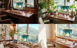 Chọn 1 chiếc bàn làm việc: Vận may công việc năm mới của bạn đến từ đâu?