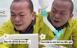 Nhói lòng cuộc gặp cuối cùng: Người cha chống nạng bật khóc bên con trai qua đời vì tai nạn giao thông, quyết định hiến tạng con để mang lại sự sống cho những người khác