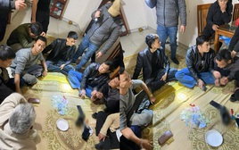 Phú Thọ: Bắt 9 đối tượng trong một gian bếp