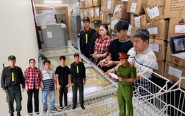 Đột kích hộ kinh doanh Châu Phát, bắt Huỳnh Cẩm Lài và 2 người đàn ông