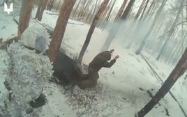 Đặc nhiệm Ukraine tiến hành một cuộc đột kích phía sau chiến tuyến