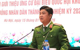 Công an Hà Nội giới thiệu Phó Giám đốc Dương Đức Hải ứng cử ĐBQH khóa XVI