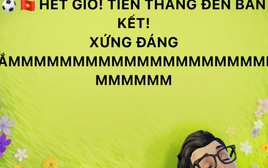 Điều hiếm thấy từ Fanpage Thông tin Chính phủ trong đêm U23 Việt Nam làm nên lịch sử trước UAE