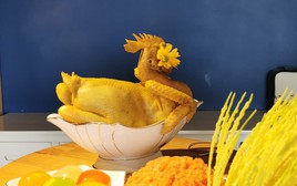 Cách luộc gà cúng mùng 1 tháng Chạp vàng đẹp, da không nứt