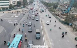 Hầm chui nút giao Giải Phóng - Kim Đồng sẽ thông xe ngày 10/2