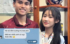 Lộ tin nhắn đầu tiên "người hùng" U23 Việt Nam "thả thính" bạn gái TikToker 3,7 triệu follow, phản ứng đàng gái mới gây sốc!