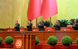 Ảnh: Toàn cảnh phiên trù bị Đại hội XIV của Đảng