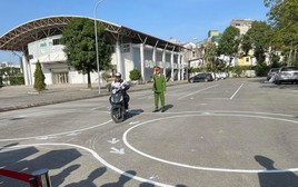 Bộ Công an bỏ một bài thi hình khi sát hạch bằng lái xe máy