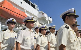 Tàu tuần tra Akitsushima của Lực lượng Bảo vệ bờ biển Nhật Bản thăm Đà Nẵng