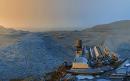 NASA công bố bức ảnh kinh điển trên sao Hỏa