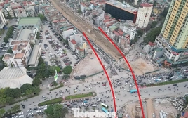 Hà Nội: Cận cảnh vị trí xây 2 cầu vượt lớn ở Vành đai 1