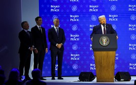 Tổng thống Trump chính thức ký kết, ra mắt 'Hội đồng Hòa bình'