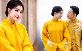 Nhan sắc "thần tiên tỷ tỷ" của Phương Nhi trong lễ Hằng thuận: Vì sao nàng dâu hào môn lại chọn sắc vàng "lạ" mà đầy quyền lực?