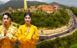 Việt Nam có tiên cảnh: Ngôi chùa rộng 1.000 ha trên núi Chín Khúc - nơi con trai tỷ phú Phạm Nhật Vượng làm lễ Hằng thuận