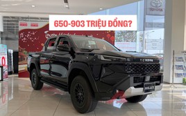 Mục sở thị Toyota Hilux mới ngay trước giờ G: Đại lý báo cao nhất chỉ hơn 900 triệu đồng
