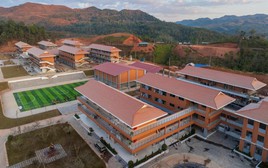 Cận cảnh trường phổ thông hiện đại nhất biên giới phía Bắc: Rộng 6,88 ha, vốn đầu tư 230 tỷ đồng