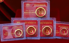 Ngày 4/1: Người mua vàng lỗ hơn 10 triệu đồng/lượng sau một tuần