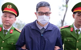 Hai cựu Cục trưởng Cục An toàn thực phẩm Nguyễn Thanh Phong, Trần Việt Nga cùng hầu tòa