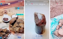 Công an Ninh Bình điều tra vụ dựng kịch bản lừa đảo ‘đổ thạch’ tìm đá quý online