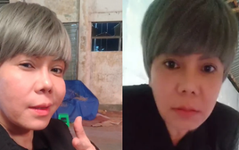 Việt Hương livestream để lộ hình ảnh lạ