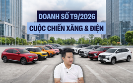 Xe xăng đang đi về đâu khi 6/10 mẫu xe bán chạy nhất tháng 9 gọi tên xe điện?