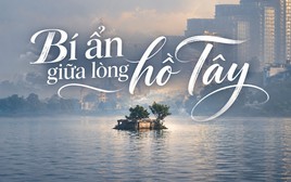 Ngôi mộ bí ẩn giữa lòng Hồ Tây: Vì sao lúc nổi lên, lúc lại biến mất giữa mênh mông sóng nước?