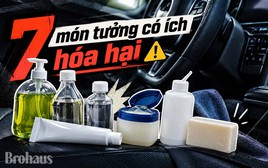 7 món đồ quen thuộc trong nhà tưởng giúp vệ sinh ô tô tiết kiệm, nhưng có thể khiến chủ xe tốn tiền sửa chữa
