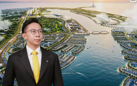 Đúng 1 năm nữa, ông Phạm Nhật Quân Anh triển khai 200 xe VinFast tự hành tại siêu đô thị 313.700 tỷ đồng
