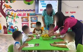Tạm đình chỉ hai giáo viên mầm non tác động vào học sinh