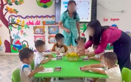 Bất ngờ danh tính người quay clip 2 cô giáo mầm non tát bé gái trong buổi làm thiệp chúc mừng ngày 20/10