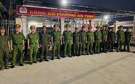 Công an đồng loạt ra quân kiểm tra, xét nghiệm 58 trường hợp
