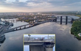 Nga phá 3 cây cầu ở Kiev, chia cắt hai bờ Đông - Tây Dnieper