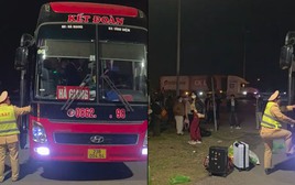 Xe khách 41 chỗ 'nhồi' 72 người, tài xế và chủ xe bị phạt gần 200 triệu đồng