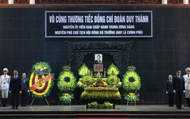 Lễ tang cấp Nhà nước nguyên Phó Chủ tịch Hội đồng Bộ trưởng Đoàn Duy Thành