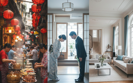 Vì sao nói 'ăn cơm Tàu, cưới vợ Nhật, ở nhà Tây'?