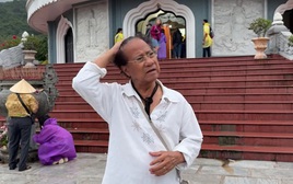 Chế Linh U90 tới ngôi chùa lớn nhất Đà Nẵng, cầu một điều