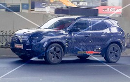 Phát hiện Nissan Tekton trên đường: 2 màn hình lớn, có ADAS, sắp ra mắt cạnh tranh Xforce, Creta