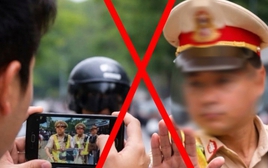 Cục CSGT nói gì về thông tin xử phạt 5 triệu đồng khi chưa được phép quay video CSGT?