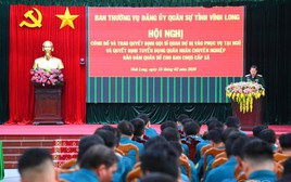 Gọi, tuyển dụng 1014 cán bộ, quân nhân chuyên nghiệp vào Ban Chỉ huy Quân sự cấp xã