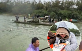 Vụ lật đò chở gia đình 7 người đi chúc Tết, 4 người vĩnh viễn không trở về: Xé lòng tiếng gọi “Cún ơi, con về với mẹ…” giữa sông Gianh