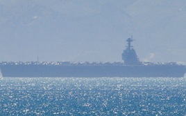 Siêu tàu sân bay USS Gerald R. Ford vào Địa Trung Hải giữa căng thẳng Mỹ - Iran