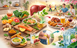 5 thực phẩm nên ăn để phục hồi gan sau chuỗi ngày quá tải vì rượu bia