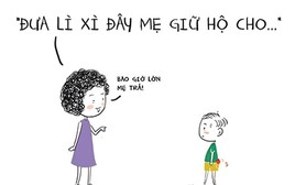 5 chiêu kinh điển “lột tiền lì xì của con” mà 100% bố mẹ Việt đều áp dụng