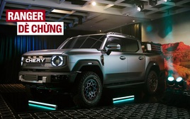 Trung Quốc có bán tải mới cạnh tranh Ranger bằng thiết kế hầm hố, động cơ diesel hybrid sạc điện