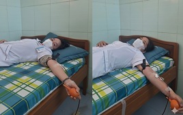 Hai điều dưỡng hiến máu cứu sản phụ ngay trên bàn mổ