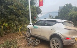 Ô tô chạy lấn làn tông thầy hiệu trưởng đi xe máy tử vong