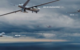 Drone MQ-9B được tăng hỏa lực với tên lửa tầm xa